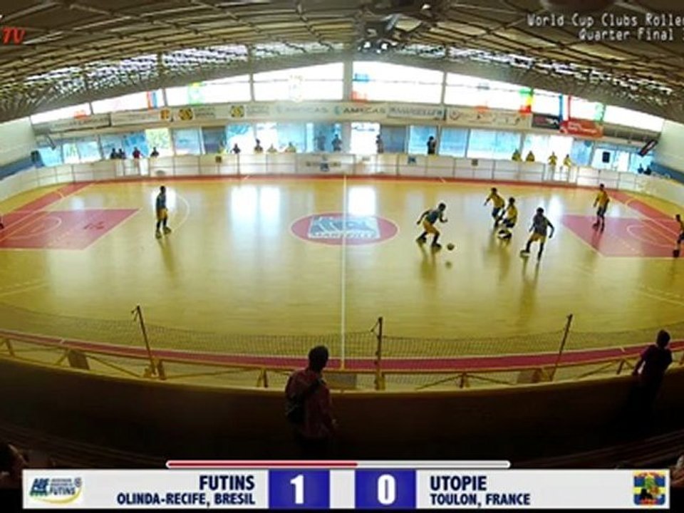 QF3 Recife - Toulon (1st Half) WORLD CUP ROLLERSOCCER 2012