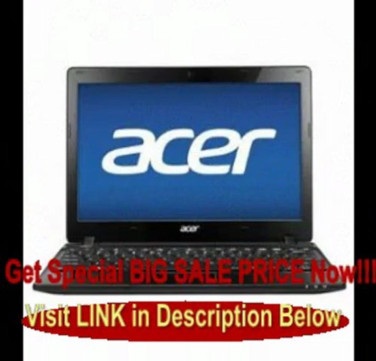 Acer Aspire One AO725-0635 11.6 LED Netbook AMD C-Series C-60 1 GHz 4GB DDR3 500GB HDD AMD Radeon HD 6290 Windows 7 Home P FOR SALE