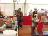 Des cours de cuisine à l'exporama de la Foire de Béré