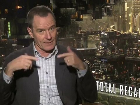 Bryan Cranston Interview Total Recall