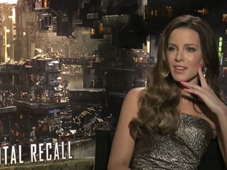 Kate Beckinsale Interview -- Total Recall