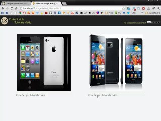 jQuery function animate effets sur vos images