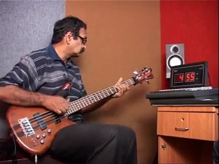 BASS SOLO by Legendary Slap Bassist Jayen Varma