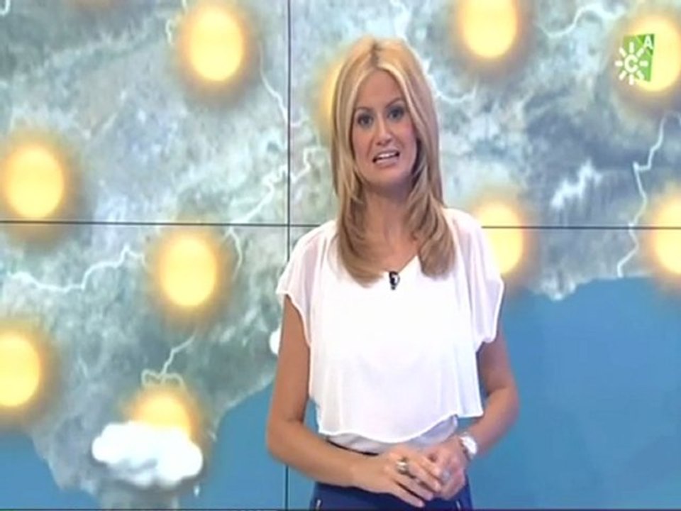 Cristina Granados 'El tiempo en Canal Sur' 11/09/12
