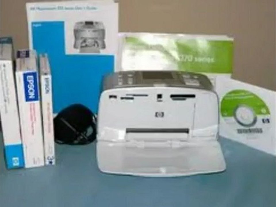 HP PhotoSmart 375 Compact Photo Printer