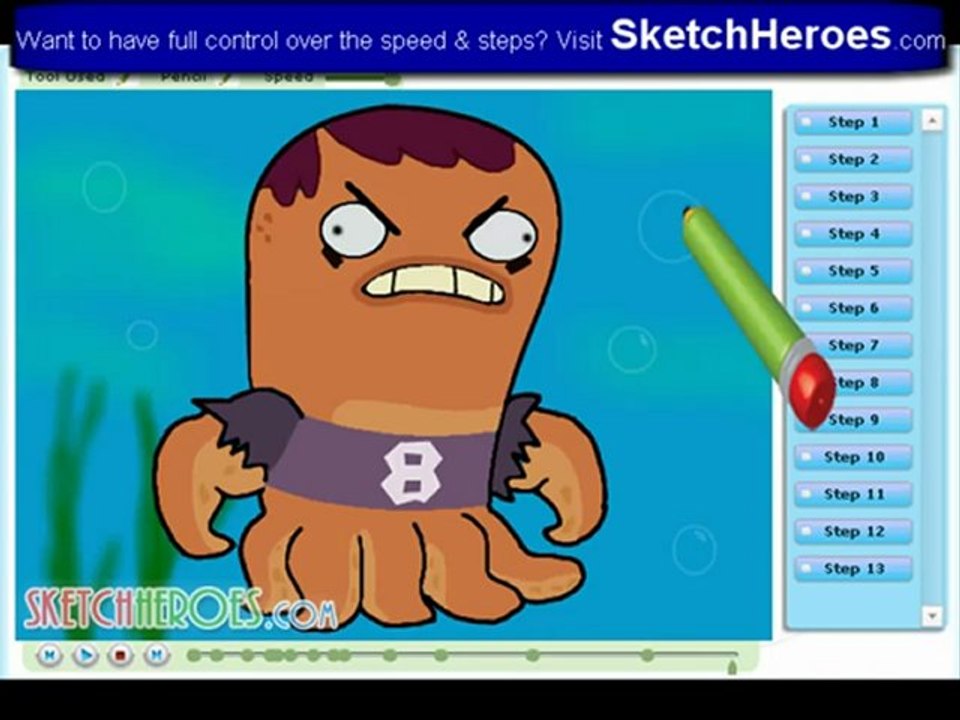 Как се рисува Иоктопот