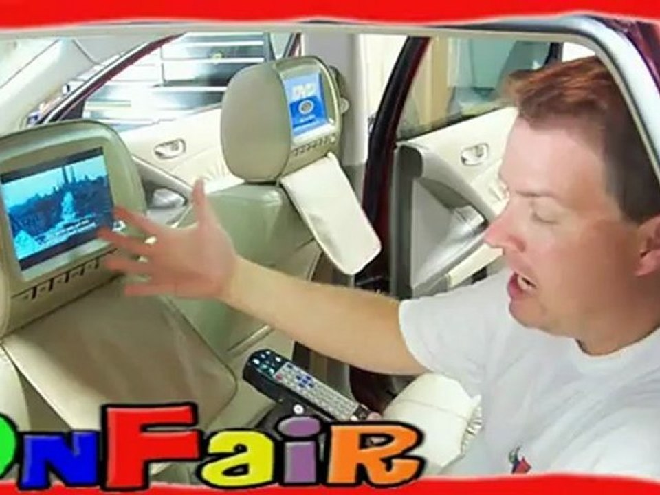 How To Install Car Headrest Monitors from OnFair Video 2 of 2 - video  Dailymotion