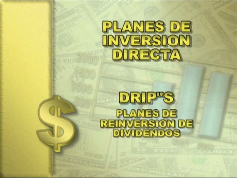 PLANES DE INVERSION DIRECTA DRIPS por ALEJANDRO FONSECA PAIZ