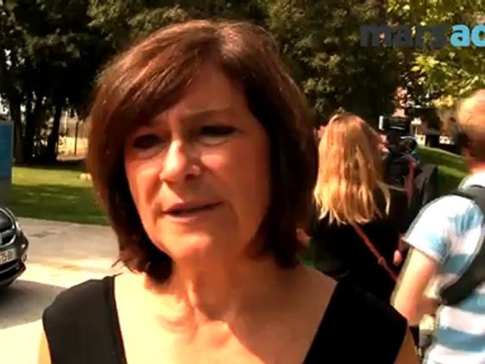 Marie Arlette Carlotti critique l'action de Guerini en faveur de MArseille