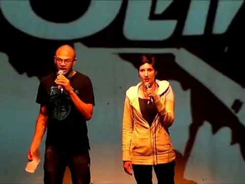 33 ALX & Sofi d'ailleurs - Finale - Scène Slam Mons 19-04-2012