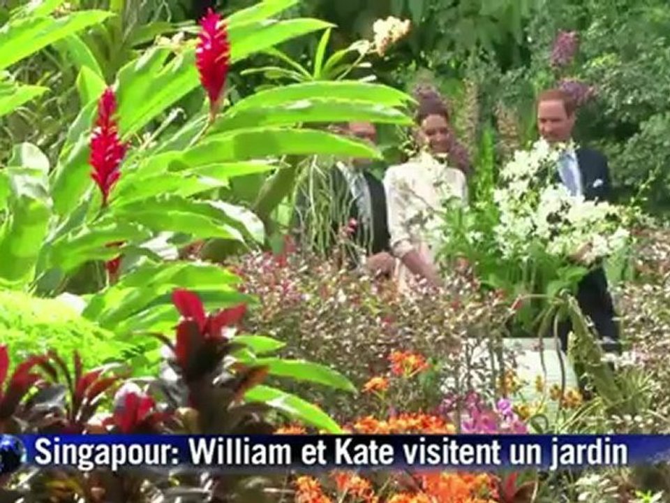 Accueil royal pour William et Kate en tournée en Asie-Pacifique