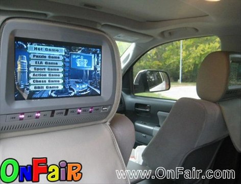 Headrest DVD Player Install in a 2012 Toyota Sequoia
