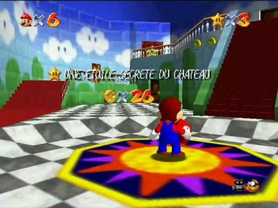 fraps soluce super mario 64 partie 1