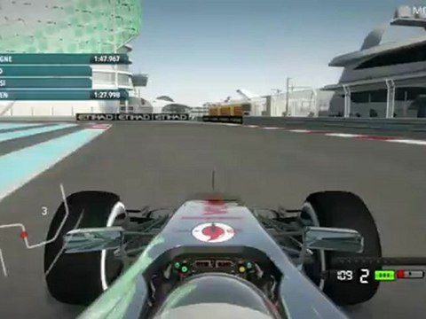F1 2012 PS3 Demo - Yas Marina Onboard Lap