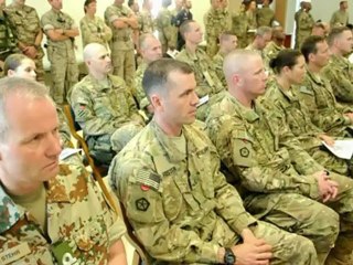 Soldados en Kabul recuerdan 11-S