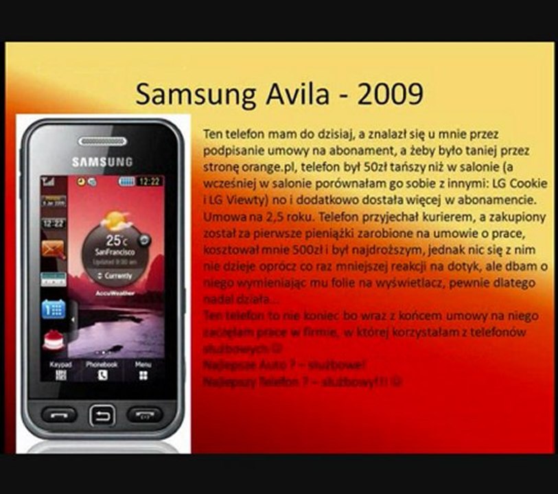 Historia moich telefonów - testuj z Orange - NOKIA Lumia 900