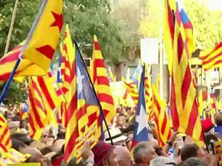 Um milhão e meio de catalães pedem independência