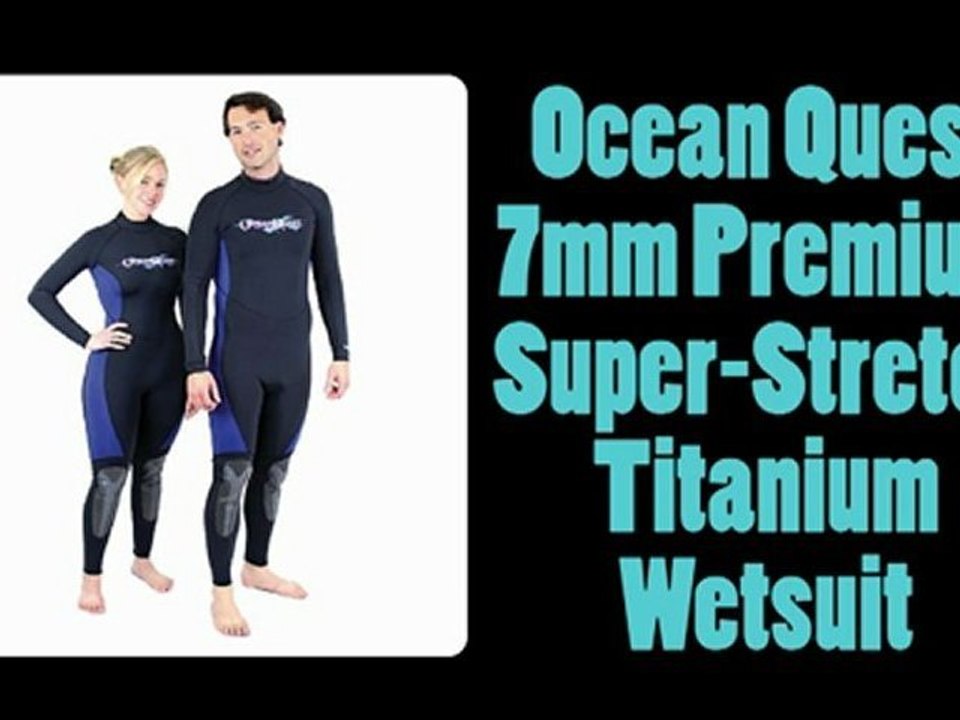 Ocean Quest 7mm Premium Super-Stretch Titanium Jumpsuit / Wetsuit Video Review