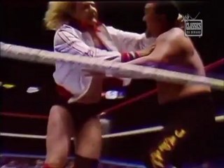 Barry Windham vs Mr. Fuji 12-28-84