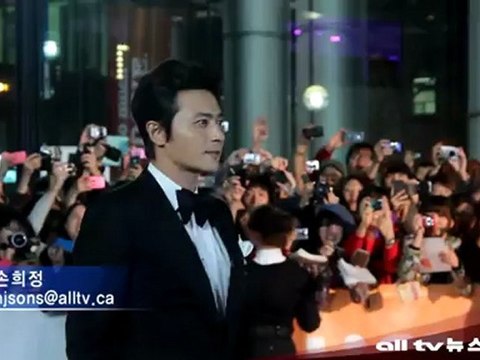한국의 대표 배우 장동건 나쁜남자로 변해 토론토 등장 ALLTV NEWS EAST 11SEP12