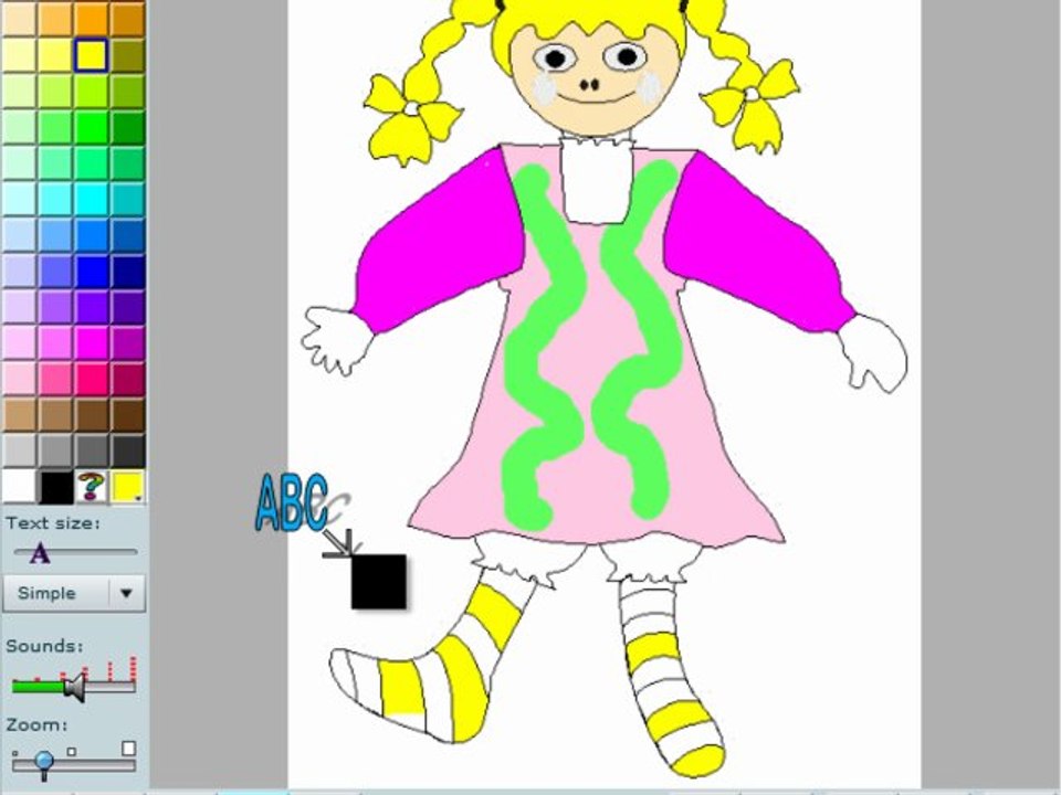 Pintar uma boneca de dormir
