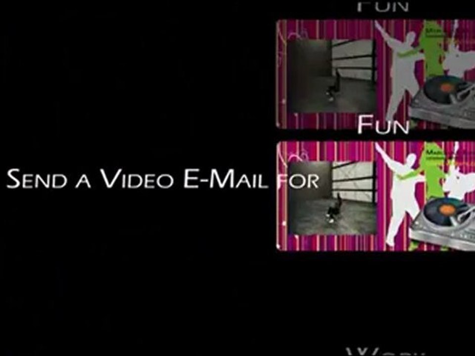 Email a video for anything else