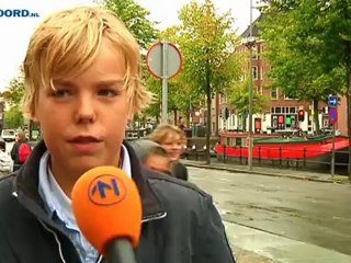 Jongeren Stad naar Halt voor afval op straat - RTV Noord