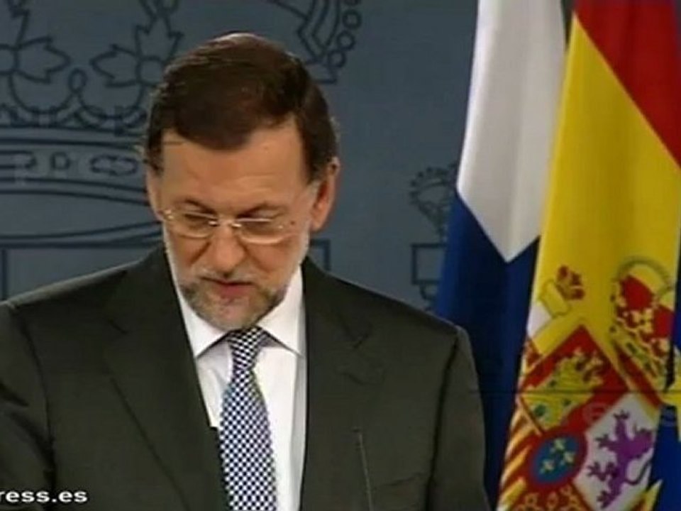 Rajoy sólo reconoce la "disposición" del BCE a comprar bonos