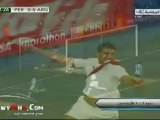 أهداف مباراة الارجنتين 1×1 بيرو - تصفيات كأس العالم 2014