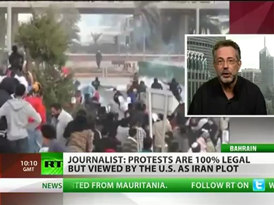 'US acts as Gulf guardian angel, brushes off Bahrain protests as Iran plot'