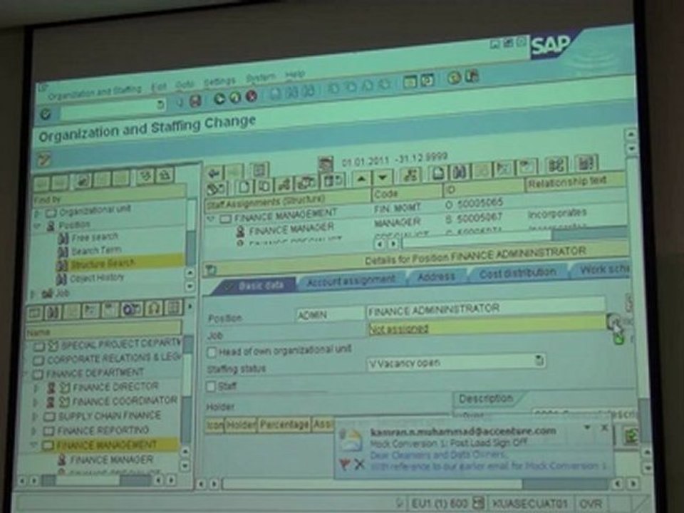 SAP HR Training Session 1 Part 3