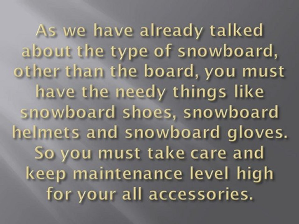 Tips for cleaning your Snowboard