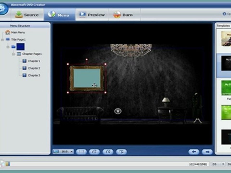 Burn Vuze Movie to DVD for Playback on DVD Players