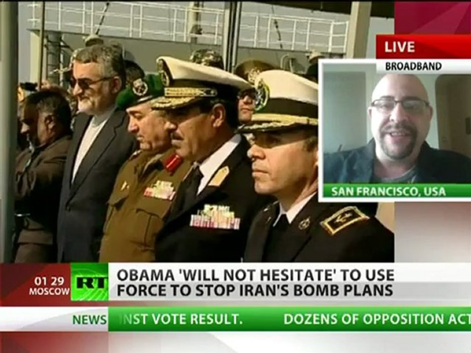 'Israel saber-rattles at Iran hoping for tougher sanctions'