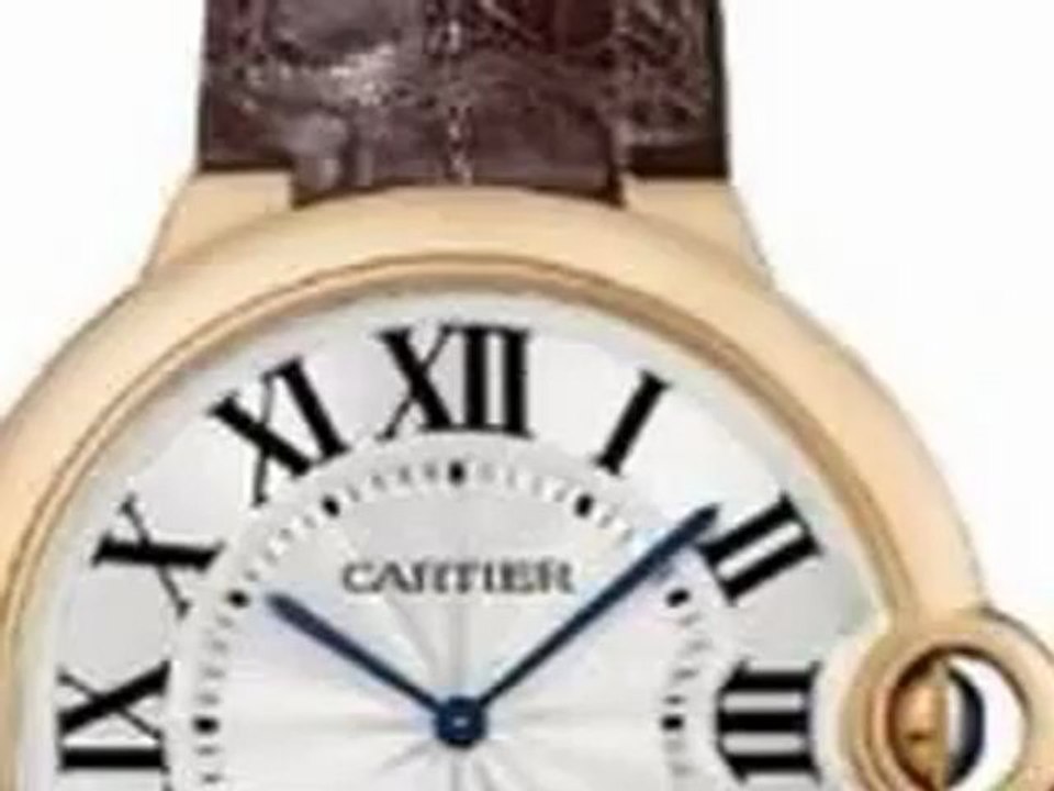 Cheap Cartier Ballon Bleu Extra Large Silver Dial 18kt Rose