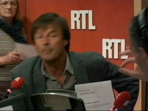 Nicolas Hulot répondait aux questions des auditeurs