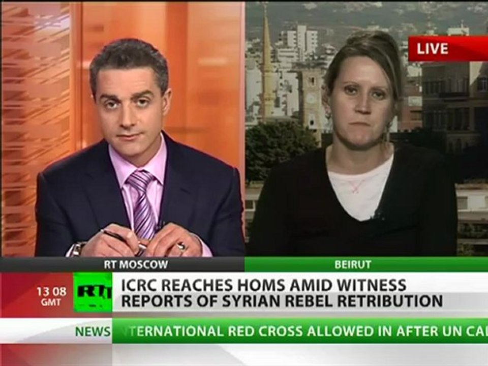 'Media ignored rebels blocked Homs journo's ambulances'