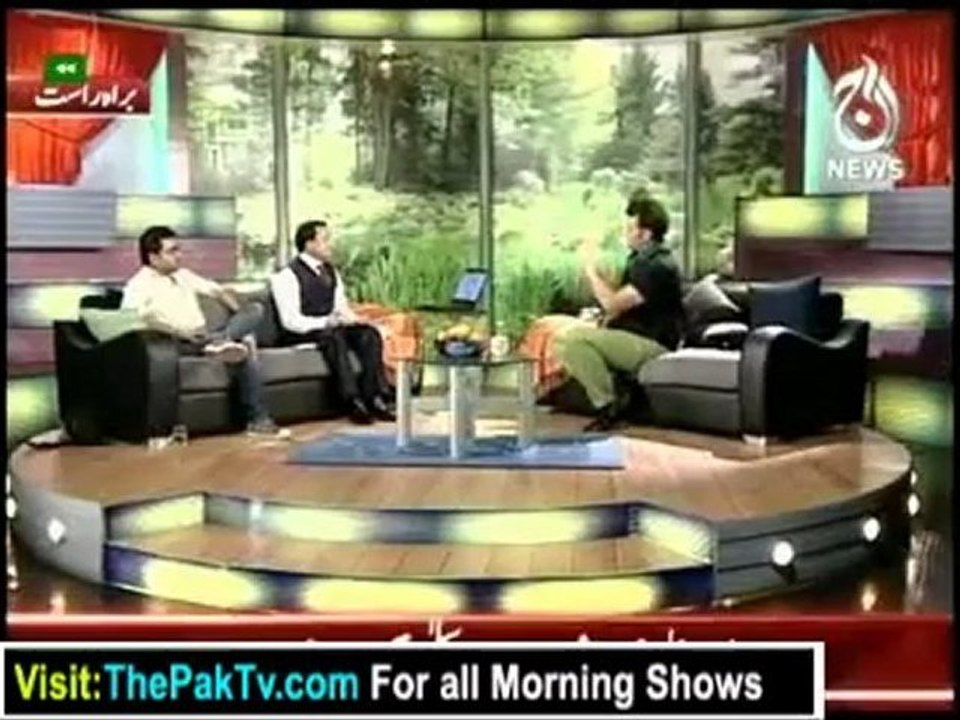 Aaj Subh with Ali Salman - 12th September 2012 - Part 2