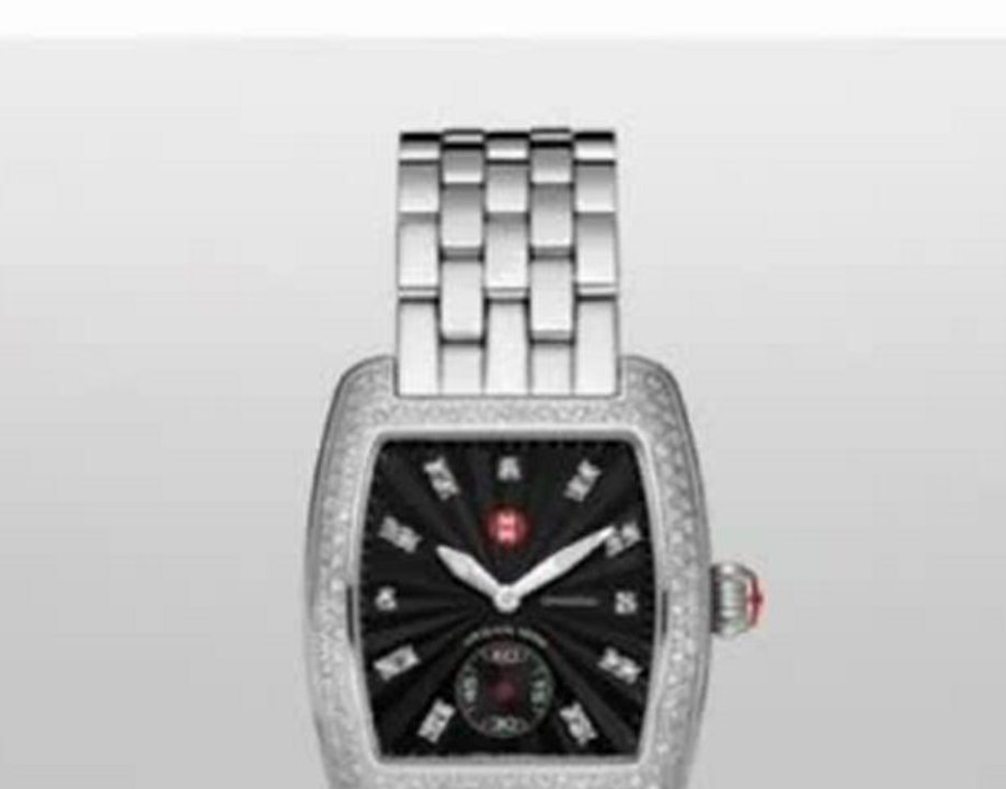 Cheap Michele Woman's MWW02A000403 Urban Mini Diamond Black