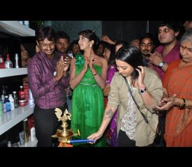 Sanjana and Swetha Basu  At Naturals Salon Opening | Sanjana and Swetha Basu new Stills