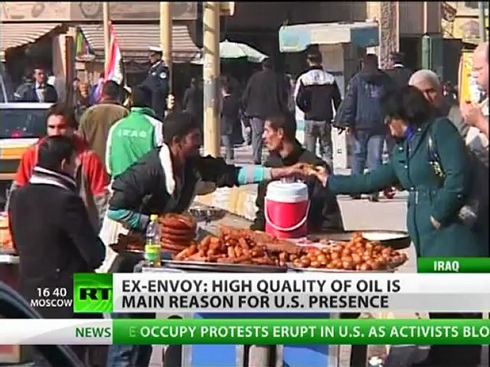 Fake Withdrawal? 'US won't leave Iraq oil to Iran'