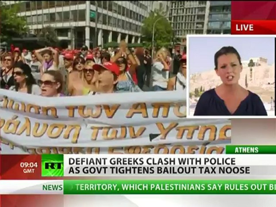 Greece on edge of debtonation as govt tightens tax noose