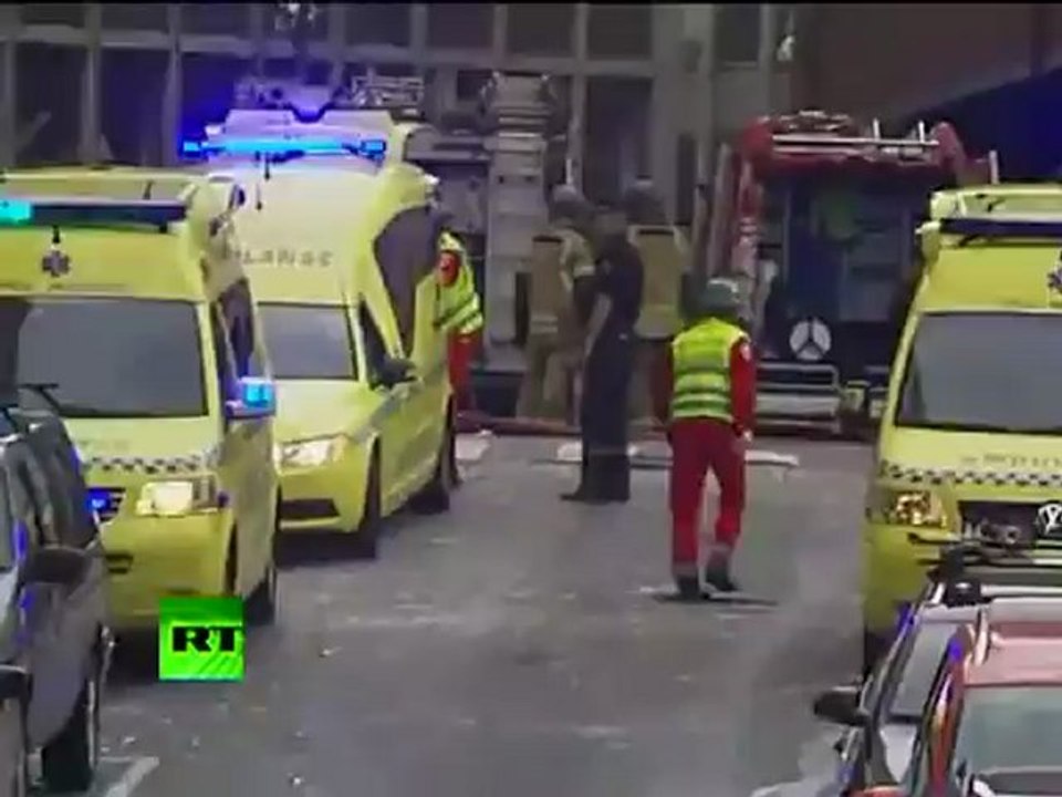 Oslo explosion: Video of massive Norway blast aftermath