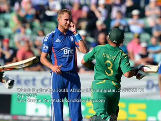 Watching Live Online  T20  Match- England vs South Africa