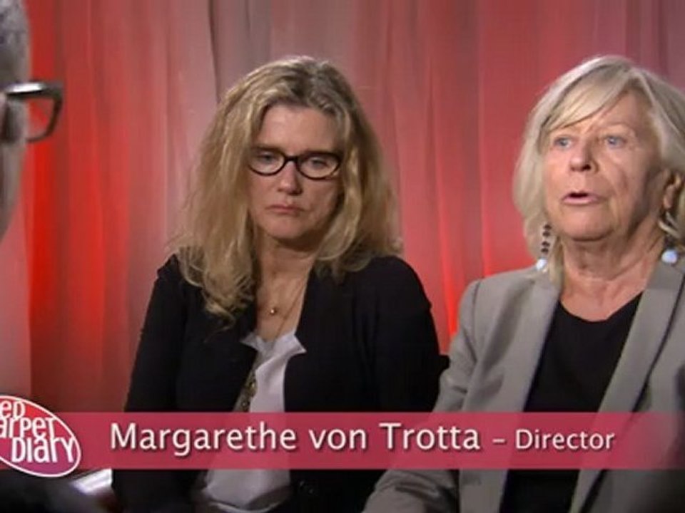 Director Margarethe von Trotta and Barbara Sukowa of Hannah Arendt at TIFF 2012