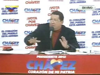 (Vídeo) Rueda de prensa del candidato Hugo Chávez - (8/8)