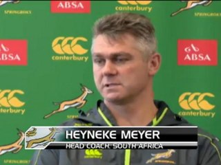 Sudafrica, con gli All Blacks fuori Coetzee, dentro Louw