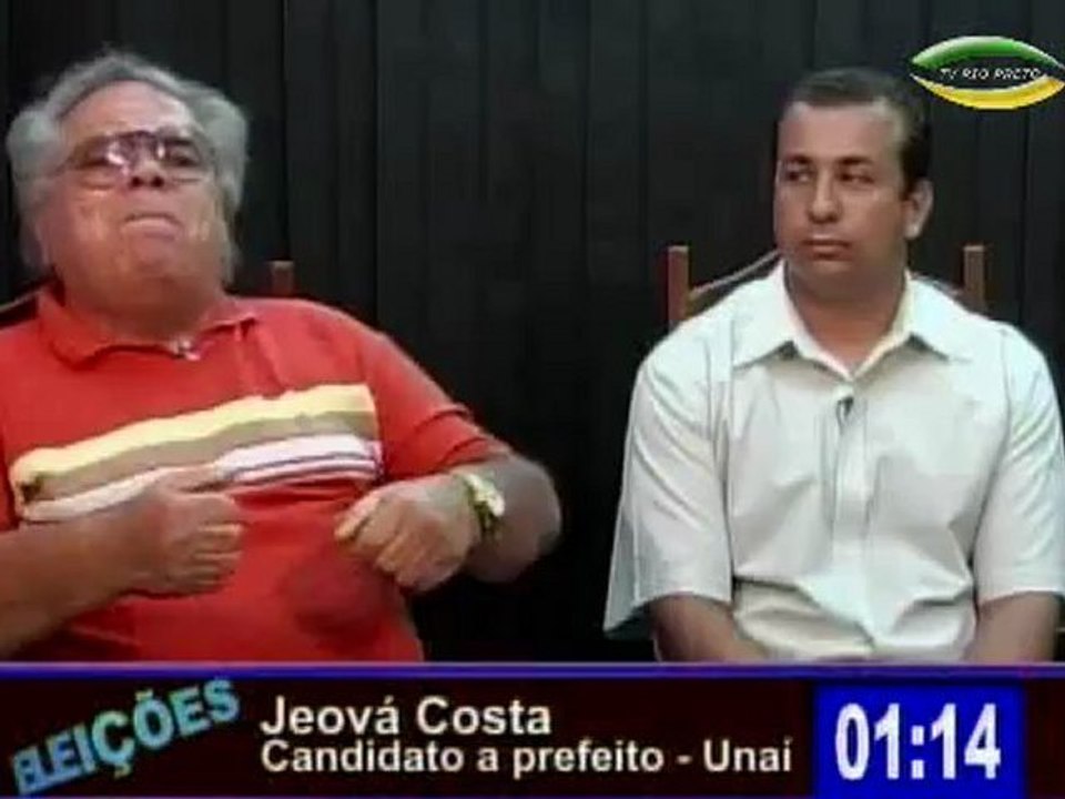 Debate TV Rio Preto - Eleições 2012 - Jeová Costa parte 3