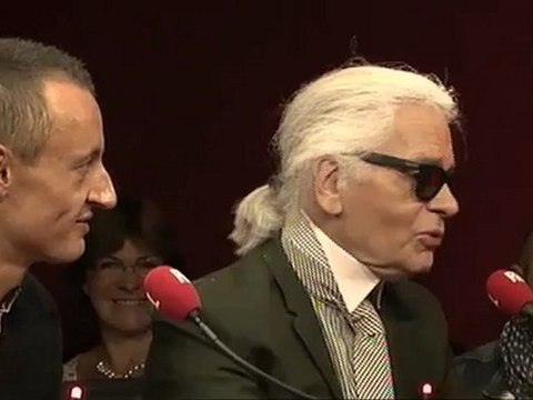 Karl Lagerfeld : L'heure du psy du 12/09/2012 dans A La Bonne Heure