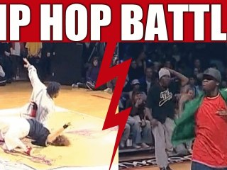Hip Hop Dance Battle : Fab B & Lill'A VS U-Gin & Driss